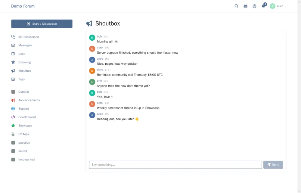 shoutbox-page.png The full shoutbox page