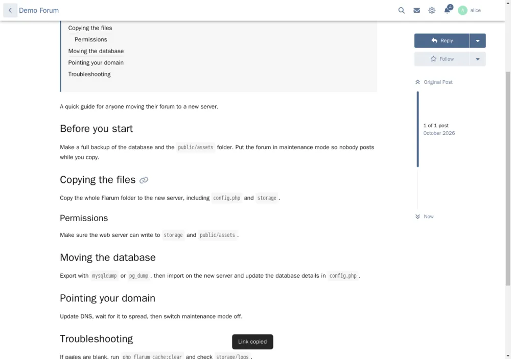 toc-copied.png Clicking a heading copies a link to it